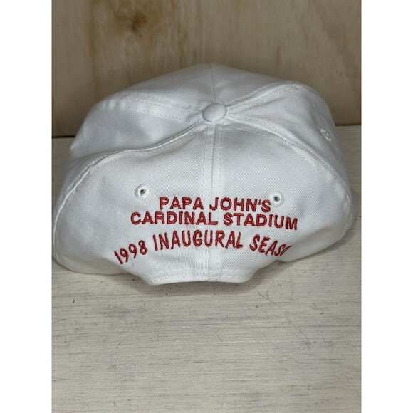 Vintage Papa John’s Trucker Hat Cap 1998 Cardinal Stadium Inaugural Season - Picture 5 of 6